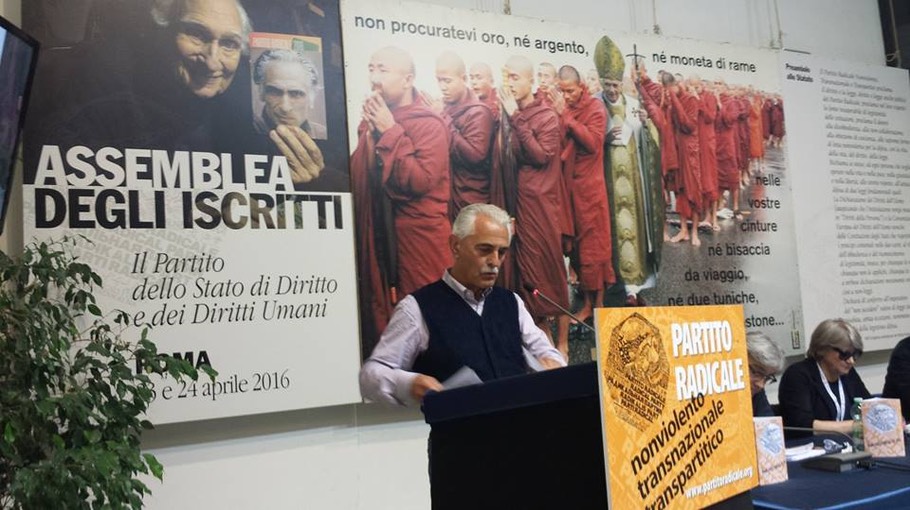 2016 04 24 * Roma,  assemblea degli iscritti al Partito Radicale * Sergio Ravelli